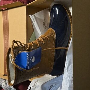 Waterproof duck boots